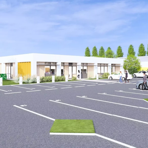 Vue extérieure Sud-Ouest copie