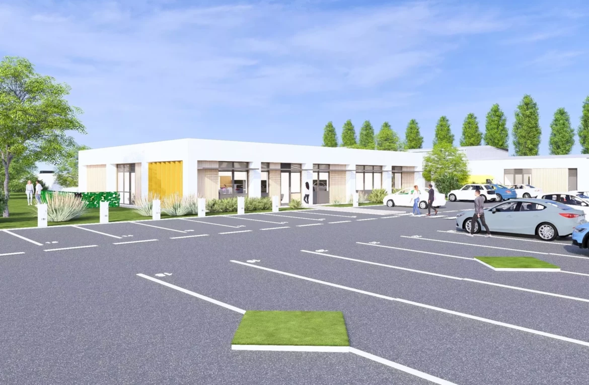 Vue extérieure Sud-Ouest copie